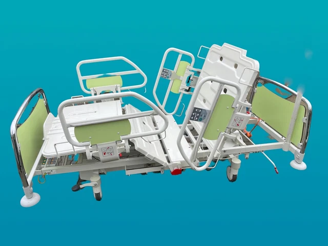 Produktbild von 🛏️ ELEGANZA Pflegebett – Elektrisch Verstellbares Krankenhausbett Von Wissner Bosserhoff – Gebraucht, Aber Top