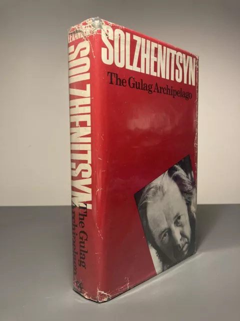 The Gulag Archipelago Alexandr Solzhenitsyn 1974 1st Edition Thus Nobel Prize
