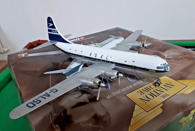 1/144 SCALE BOEING 377 Stratocruiser by Corgi. First Issue. Model
