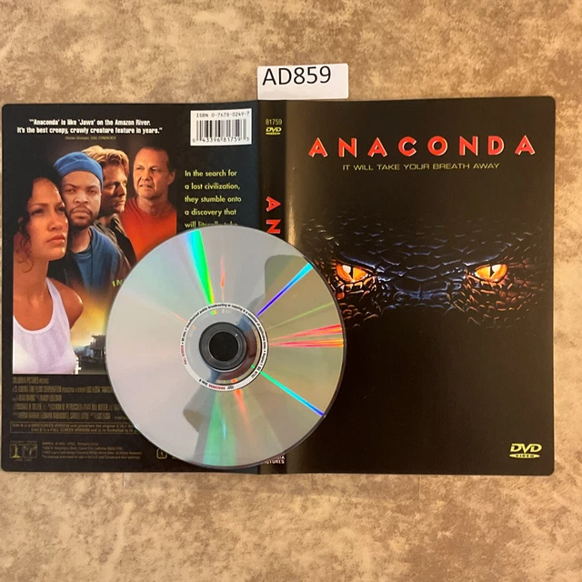 ANACONDA (DVD, 1998) No Case No Tracking AD859 4.89 PicClick