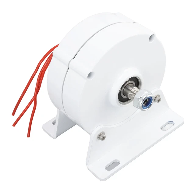 Generatore Elettrico A Magneti Permanenti 6000W - Alternatore Trifase In Lega Alluminio Per Turbine Eoliche (48V) - Foto 14