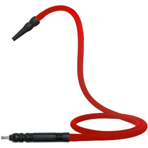 MYA ICE HOSE Freezable Silicone Freeze Cold Smooth Smoke Hookah Shisha Red
