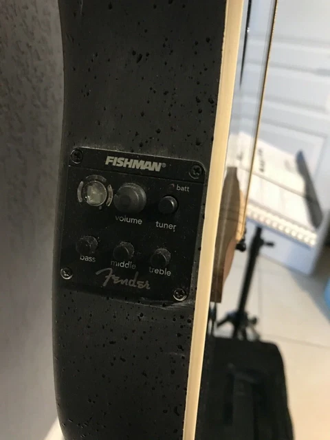 Guitare Fender original stratacoustic Black Table ÉpicÉa 2
