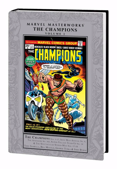 CHAMPIONS vol 1 MMW HC Hardcover light store wear Marvel Masterworks Black Widow