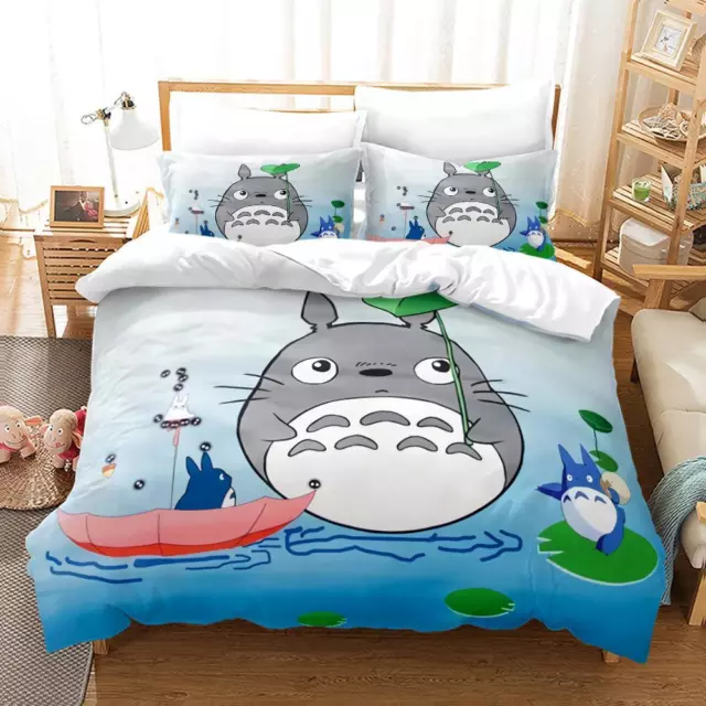 Mein Nachbar Totoro 2tlg.3tlg.Bettwäsche Set Bettbezug 135x200|200x200 @1 2