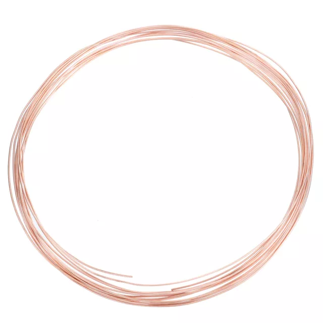 Copper Tube Refrigeration Tubing 5/64" OD x 3/64" ID x 29.5Ft Seamless Pipe Coil