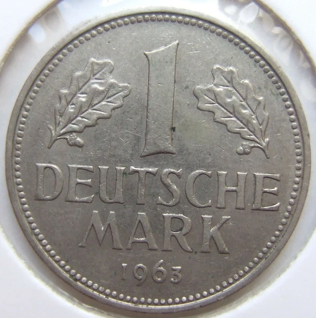 Moneta Rfg 1 Tedesco Marchi 1963 J IN Extremely fine