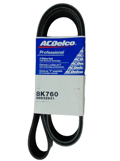 ACDelco V-Ribbed Serpentine Belts 88932937 - Summit Racing - View #5