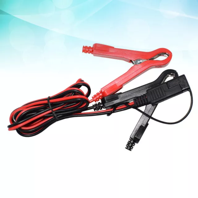 Cable de carga con clip de cocodrilo accesorios para baterías automotrices
