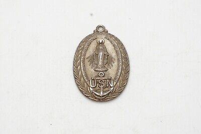 WWII Sterling USN Navy Christian Sailor's Mary Medal