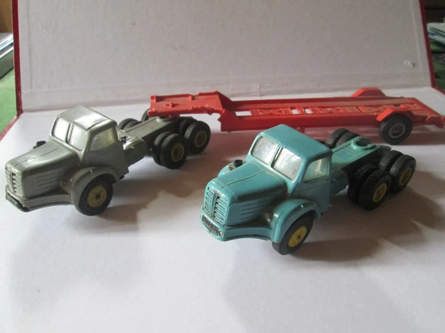 Jouet ancien plastique Voiture camion BERLIET benne à ordure