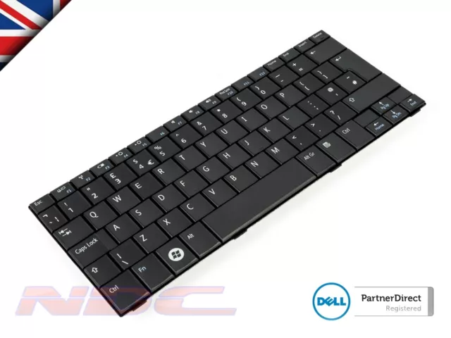 NEW Genuine Dell Inspiron Mini 10v-1011 UK ENGLISH Netbook Keyboard - 0T669N