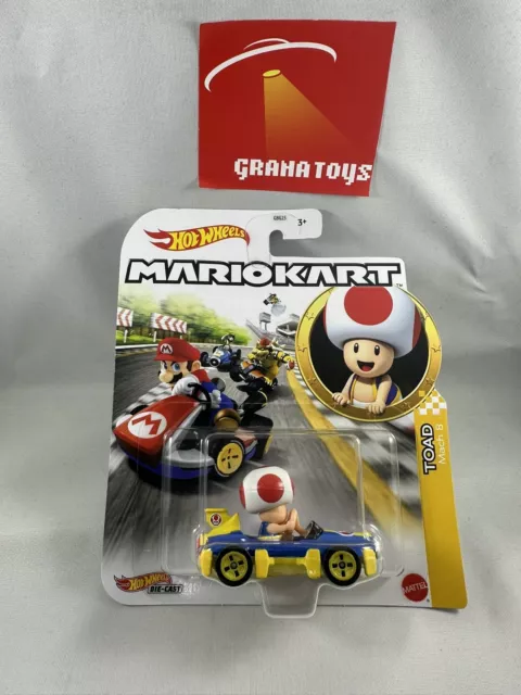 TOAD MACH 8 2023 Hot Wheels Super Mario Kart Case F $4.99 - PicClick