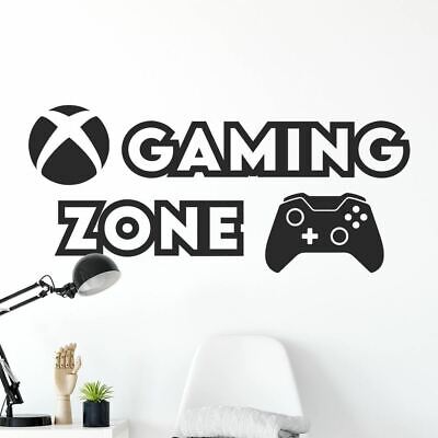 Gioco Zona Xbox Adesivo da Parete