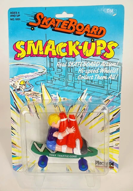 1986 SMACK-UPS SKATEBOARD toy - Carrie Car Door $19.99