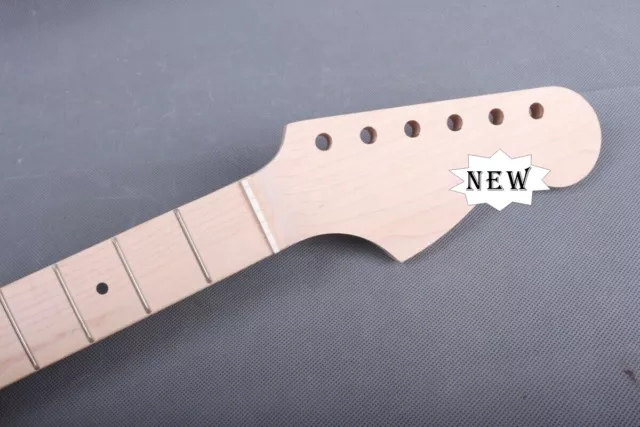 24INCH MAPLE ELECTRIC Guitar Neck 22fret Unfinished Big Head Short