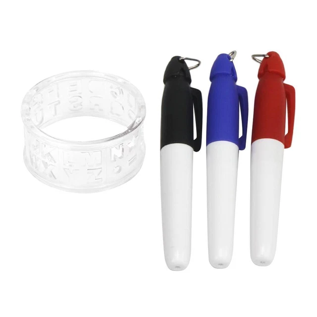 Outil d'alignement de doublure de balle de golf, outil de de doublure