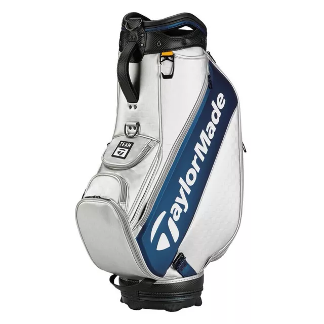 TaylorMade TM24 Qi10 Players Staff Bag Heavy Duty Vinyl Construction - 6 Way Top