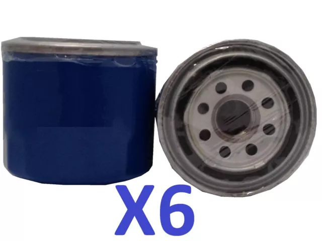 X6 Oil Filter Suits Ryco Z79 FORD METEOR GC B6 1.6L 4CYL Petrol 10/85-1987