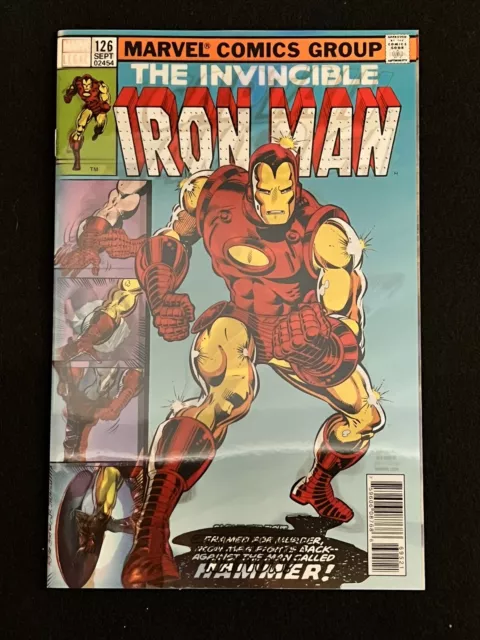 Captain America #695 Nm Lenticular Variant -Invincible Iron Man #126 Homage