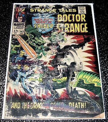 Strange Tales 163 (Poor) 1st Print 1967 Marvel Comics