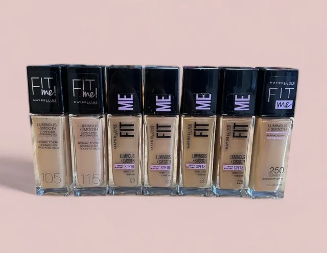Maybelline Fit Me Luminous Smooth Foundation-Make Up Farbwahl je 30 ml