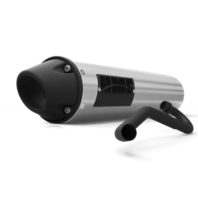 HMF for Yamaha YFZ450R/X 2009-2023 Brushed Blackout Full Exhaust | 041414606092