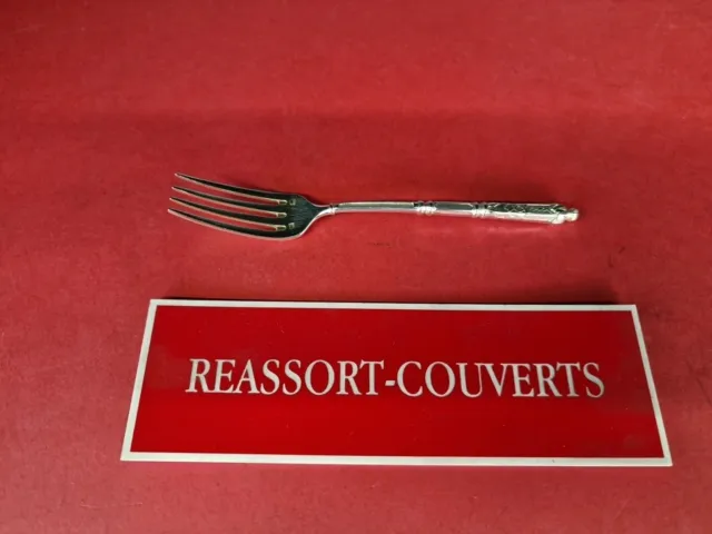 Fork Cake Fruit Model Russian 5 1/2in Sfam Beautiful Condition SILVER PLATED