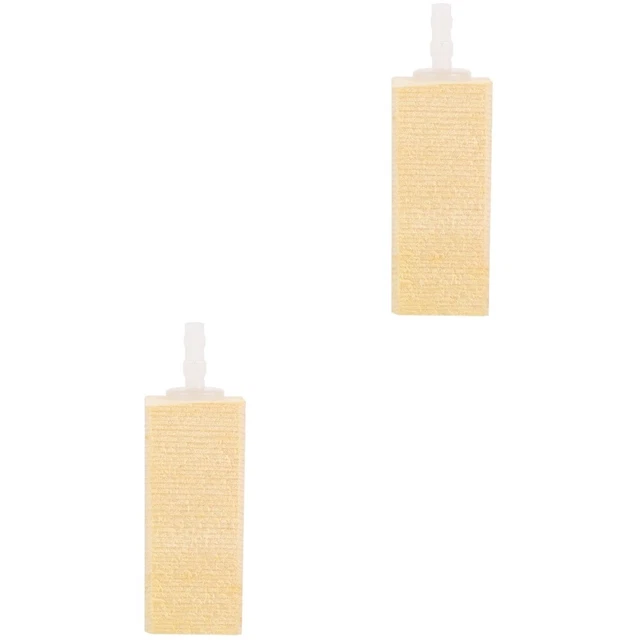 2x Portable Professional Wood Air Bubbler for Fish Tank  Replace Protein Skimmer