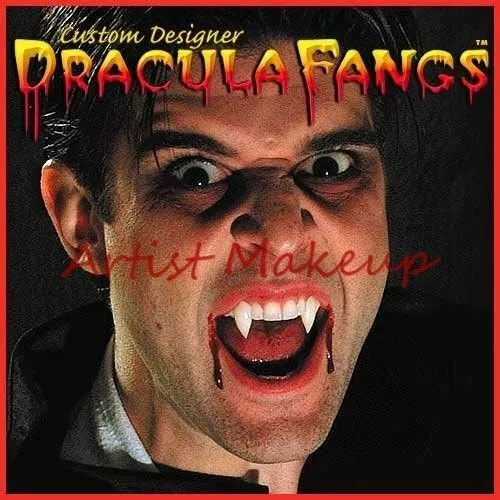 Dracula Fangs Custom Mens Size Vampire Large Twilight Thermoplastic Teeth