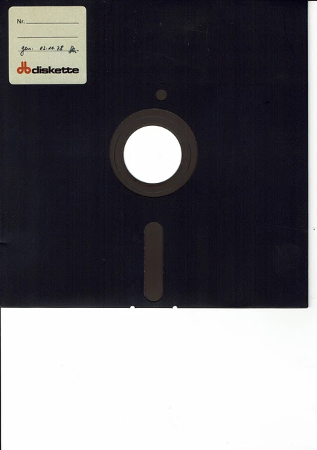 ORIGINAL DISKETTE 8& Zoll, Vintage,Floppy von 1979 EUR 9,00 - PicClick DE