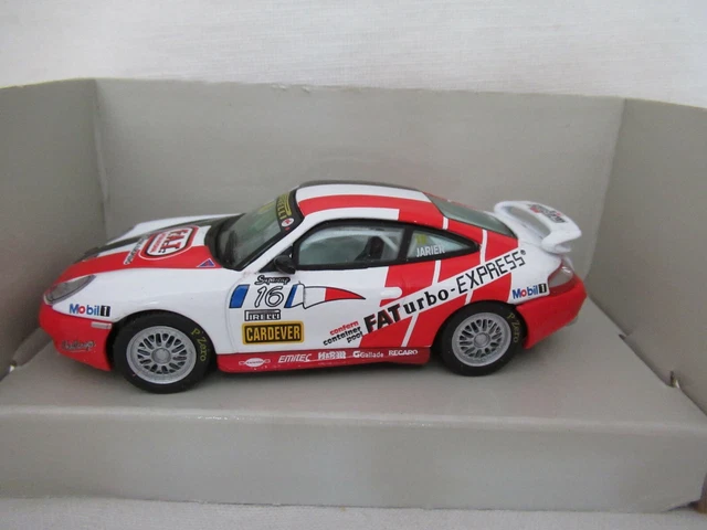 Miniature Porsche 911 1973 Bleue - Schuco Junior Line 1:43 - État Correct, Boîte Abîmée - Réf 331 5080