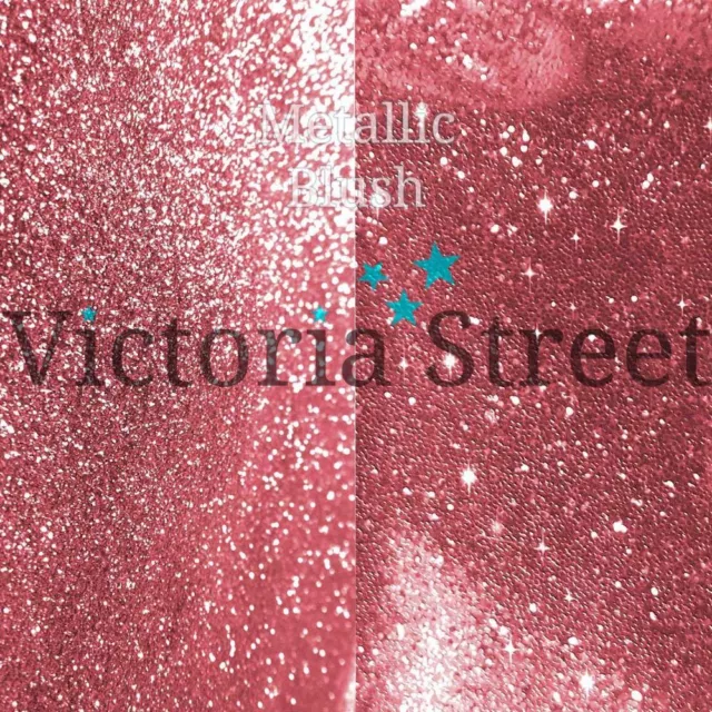 Victoria Street Glitter - Metallic Blush - Fine 0.008" / 0.2mm (Pink Rose Gold)