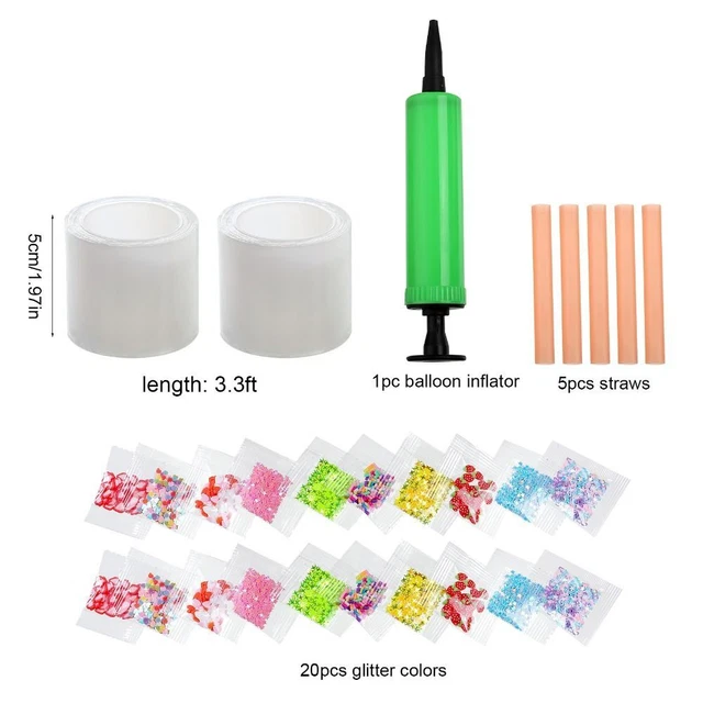 CRAFT KIT DIY Bubble Balloons Nano Tape Bubble Kit Double Sided Tape
