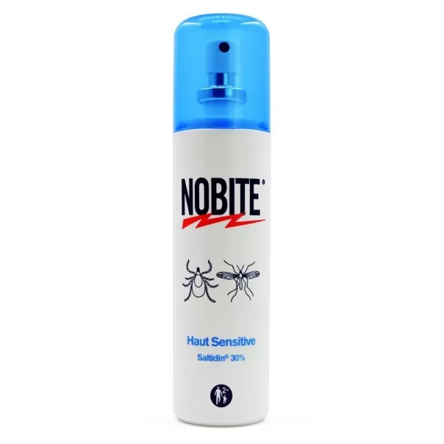 NOBITE Haut Sensitive Sprühflasche, 100 ml gegen Mücken & Zecken PZN 07392210