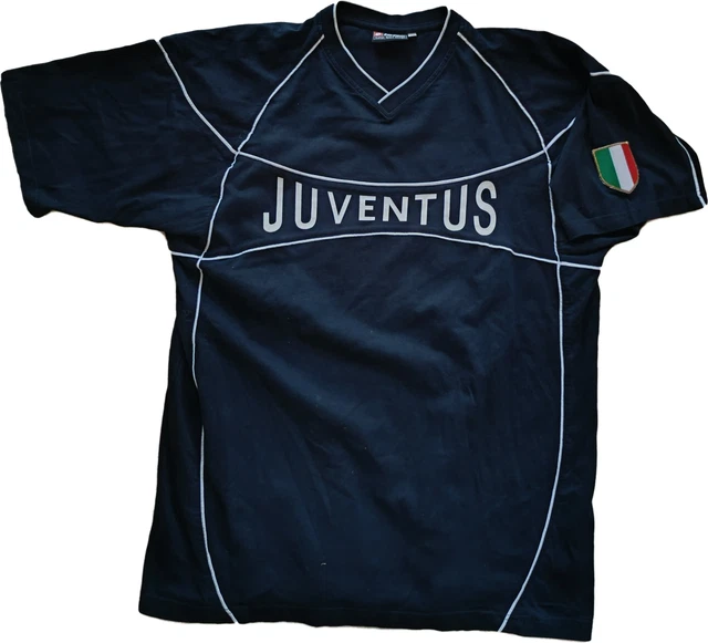 Maillot Entraînement Juventus Lotto 2002-2003 – Noir, Taille L, Vintage