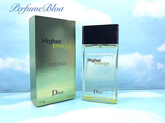 Higher Energy By Dior 3.4 Fl.oz.100 Ml Eau De Toilette Spray For Men Sealed Box