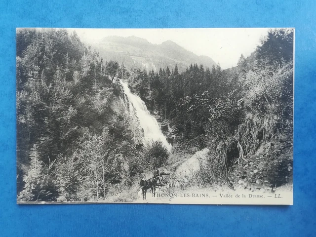 TL255 CPA Tbe Circa 1910 Thonon The Bath - Valley Of La Dranse - Animated