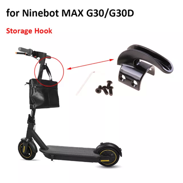 Storage Hook for Ninebot Max G30 Electric Scooter Skateboard Hanging Bags ClEL