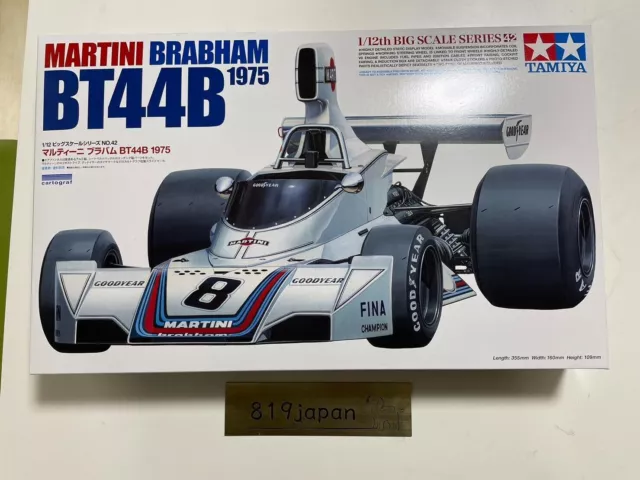 Tamiya 1/12 Big Scale No.42 Martini Brabham BT44B 1975 with etched parts  12042