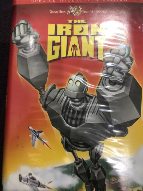 THE IRON GIANT (VHS, 2001, Clamshell - Widescreen) $69.99 - PicClick