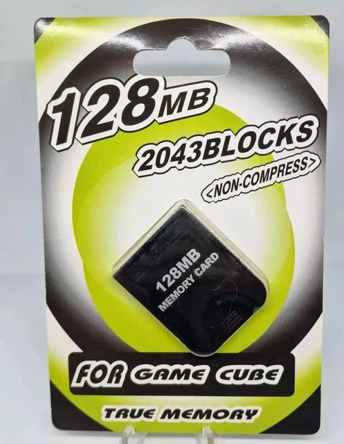 Carte mémoire 64MB 1019 blocks nintendo gamecube