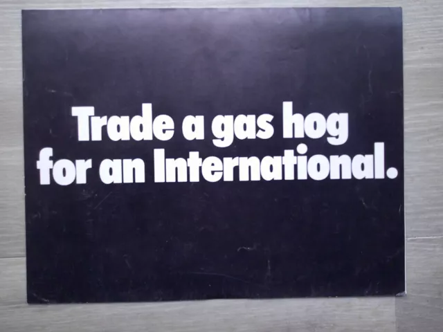 1970's  International Harvester   Truck  Dealer  Sales Brochure