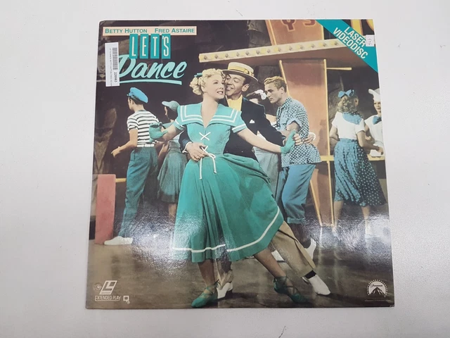 Let's Dance Betty Hutton Fred Astaire Laser Disc Laserdisc Ld Lv 5006