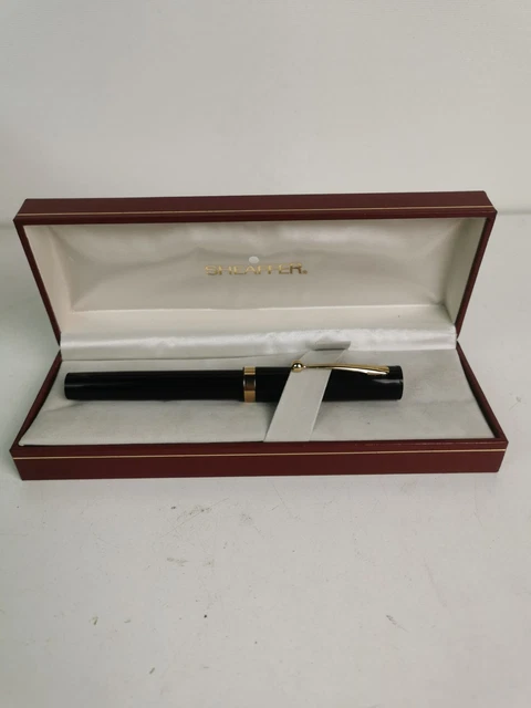 Stylo Plume Sheaffer Imperial – à Pompe – Plume En Or Massif 18 Carats – Occasion