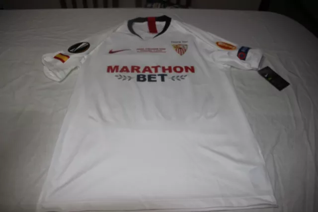 Camiseta Oficial Sevilla Fc Final Uefa Europa League Colonia Nike T/M  41 Suso