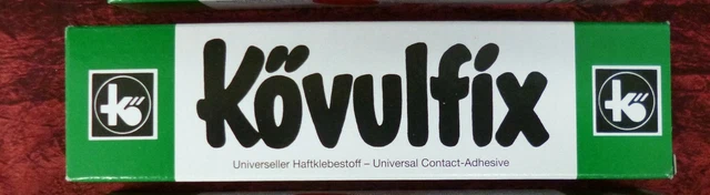 60g(182,50€/1Kg) Kövulfix Rekord Universalkleber Lederkleber Schuhkleber Kleber