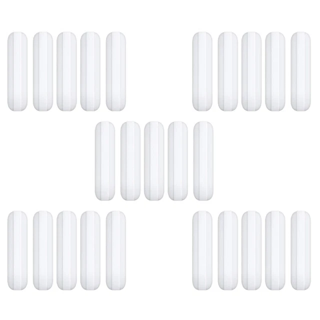 25ixer Stir Bar,White Color,Laboratory Bar,Stir Plate Bar,7mm25mm Stir Bars C6S3