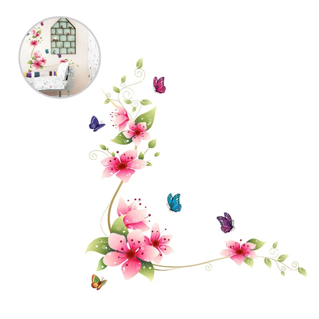 53 Adesivi Da Parete Rimovibili A Forma Di Farfalla - Colorati Rosa, Blu, Viola - Per Cameretta, Soggiorno, Laptop - Decorazione Fai Da Te