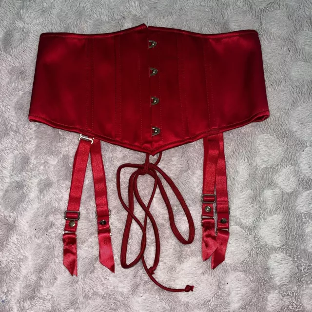 Honey Birdette Vintage Coco Red Waspie Very Rare Size Small